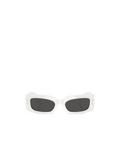 Dolce & Gabbana Dolce  Gabbana Eyewear Rectangular Frame Sunglasses