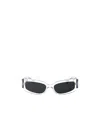 Dolce & Gabbana Dolce  Gabbana Eyewear Rectangular Frame Sunglasses In Black