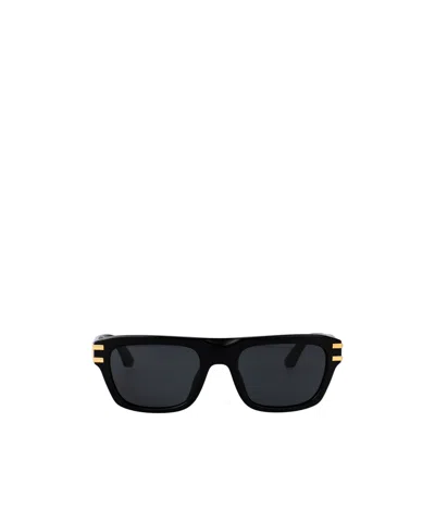 DOLCE & GABBANA DOLCE  GABBANA EYEWEAR RECTANGULAR FRAME SUNGLASSES