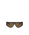 Dolce & Gabbana Oversize-frame Sunglasses In Brown