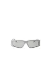 Dolce & Gabbana Dolce And Gabbana Light Grey Rectangular Men's Sunglasses Dg4453f 341887 55 In Gray
