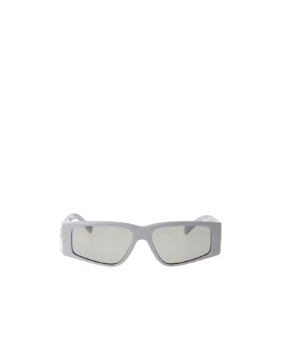 DOLCE & GABBANA DOLCE  GABBANA EYEWEAR RECTANGULAR FRAME SUNGLASSES