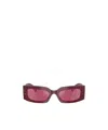 Dolce & Gabbana Dolce  Gabbana Eyewear Rectangular Frame Sunglasses In Orange