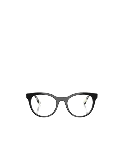 Dolce & Gabbana Dolce  Gabbana Eyewear Round Fame Glasses