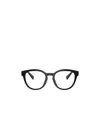 Dolce & Gabbana Dolce  Gabbana Eyewear Round Frame Glasses In Black