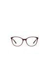 Dolce & Gabbana Dolce  Gabbana Eyewear Round Frame Glasses In Red