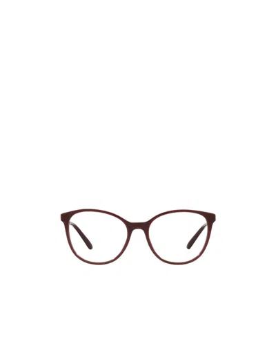 Dolce & Gabbana Dolce  Gabbana Eyewear Round Frame Glasses In Red