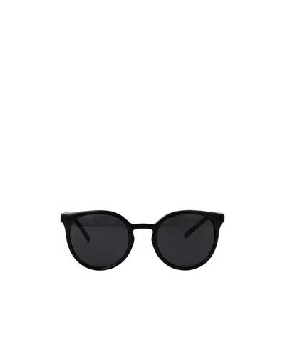 DOLCE & GABBANA DOLCE  GABBANA EYEWEAR ROUND FRAME SUNGLASSES