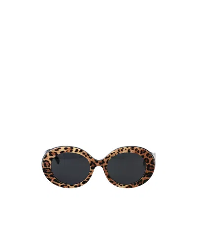 Dolce & Gabbana Dolce  Gabbana Eyewear Round Frame Sunglasses