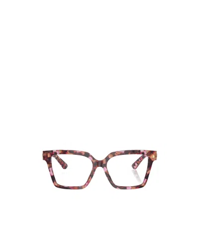 Dolce & Gabbana Dolce  Gabbana Eyewear Square Frame Glasses