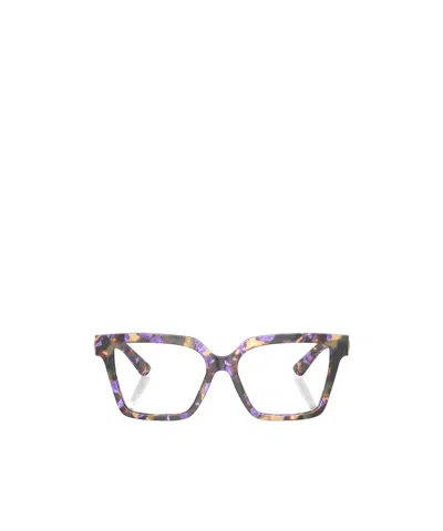 Dolce & Gabbana Dolce  Gabbana Eyewear Square Frame Glasses In Multi