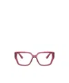 Dolce & Gabbana Dolce  Gabbana Eyewear Square Frame Glasses