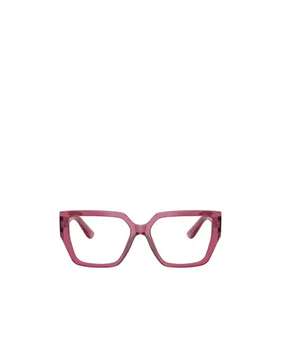 Dolce & Gabbana Dolce  Gabbana Eyewear Square Frame Glasses
