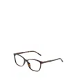Dolce & Gabbana Dolce  Gabbana Eyewear Square Frame Glasses In Black