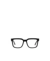 Dolce & Gabbana Dolce  Gabbana Eyewear Square Frame Glasses In Black