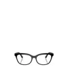 Dolce & Gabbana Dolce  Gabbana Eyewear Square Frame Glasses In Black