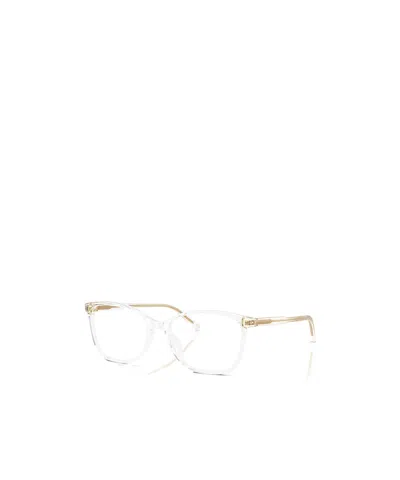 Dolce & Gabbana Dolce  Gabbana Eyewear Square Frame Glasses In White