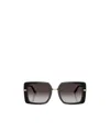 Dolce & Gabbana Dg4491 Square Acetate Sunglasses In Black