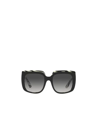 DOLCE & GABBANA DOLCE  GABBANA EYEWEAR SQUARE FRAME SUNGLASSES