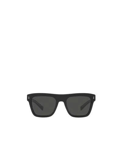 Dolce & Gabbana Dolce  Gabbana Eyewear Square Frame Sunglasses In Black