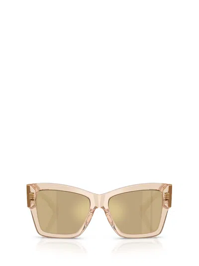 Dolce & Gabbana Dolce  Gabbana Eyewear Square Frame Sunglasses In Brown
