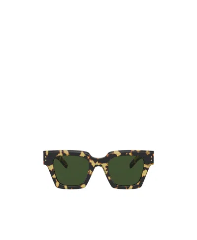DOLCE & GABBANA DOLCE  GABBANA EYEWEAR SQUARE FRAME SUNGLASSES