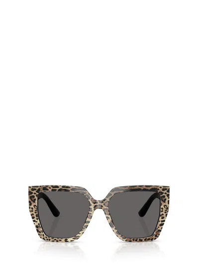 Dolce & Gabbana Eyewear Sunglasses In Animal Print