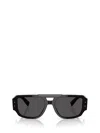 Dolce & Gabbana Dolce&gabbana 57mm Pilot Sunglasses In Black
