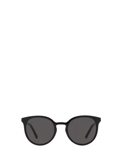 Dolce & Gabbana Sonnenbrille Mit Rundem Gestell In Black
