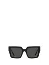 Dolce & Gabbana Crystal-embellished Square-frame Sunglasses In Black
