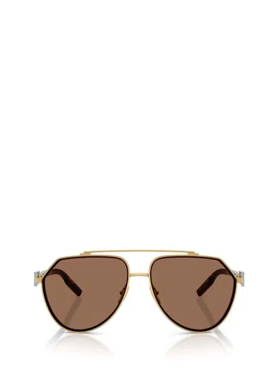 Dolce & Gabbana Eyewear Sunglasses In Brown