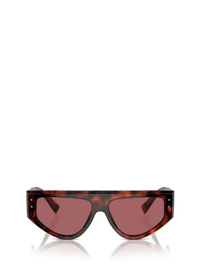 Dolce & Gabbana Eyewear Sunglasses In Havana Red