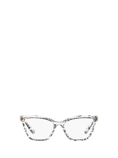 Dolce & Gabbana Eyewear In Transparent Graffiti