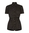 Dolce & Gabbana Polka-dot Jumpsuit In Multi