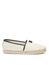 Dolce & Gabbana Fabric And Nappa Espadrilles In White