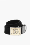Dolce & Gabbana Fabric Belt With Logoed Buckle 35mm Grösse 100