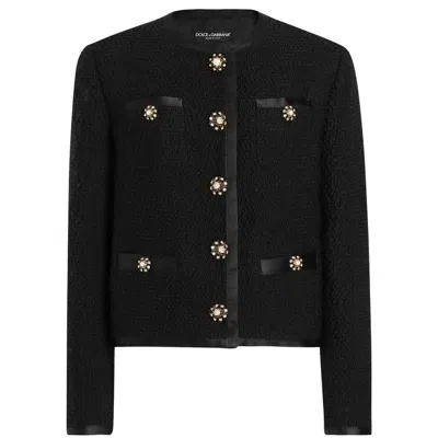 DOLCE & GABBANA FABRIC JACKETS