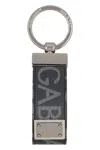 Dolce & Gabbana Fabric Key Ring With Logo
