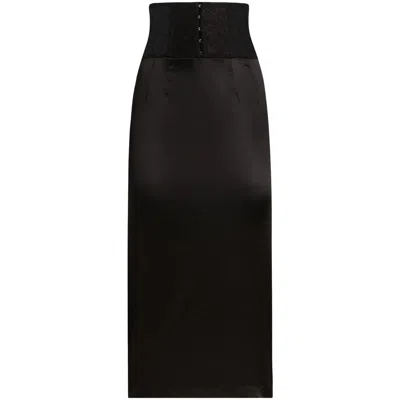 DOLCE & GABBANA FABRIC SKIRTS
