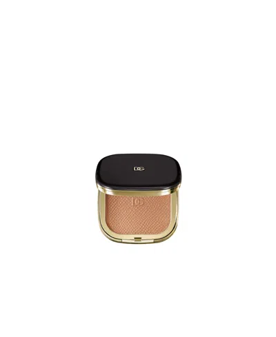 Dolce & Gabbana Face & Eyes Match Bronzer & Eyeshadow Powder In Brown