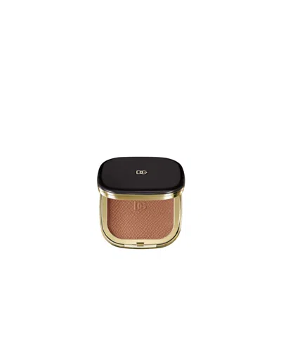 Dolce & Gabbana Face & Eyes Match Bronzer & Eyeshadow Powder In Brown