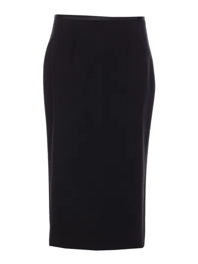 DOLCE & GABBANA BLACK SKIRT