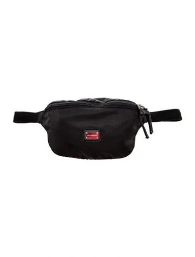 Pre-owned Dolce & Gabbana Kids' Fanny Pack In Black