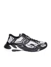 Dolce & Gabbana Two-tones Fabric Dragon Sneakers For Men