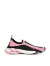Dolce & Gabbana Dolce & Gabanna Women's Color Block Slip On Sneakers In Multi