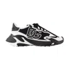 Dolce & Gabbana Daymaster Sneakers In Mixed Materials In Black