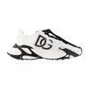 Dolce & Gabbana Sneaker Day Faster Black And White In White