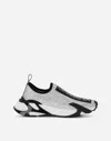 Dolce & Gabbana Fast Sneakers With Rhinestones In White