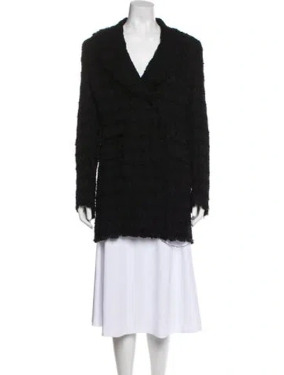 Pre-owned Dolce & Gabbana Faux Fur Jacket W/ Tags In Black