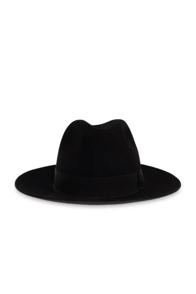 Dolce & Gabbana Fedora Hat In Nero